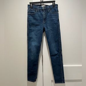 Madewell 10 inch high rise skinny jeans | size 28